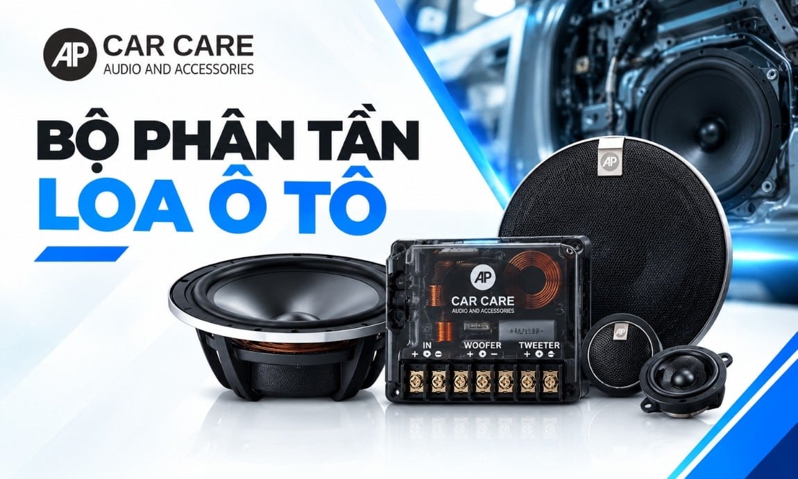 Bộ phân tần loa ô tô và cách phân chia dải tần theo củ loa