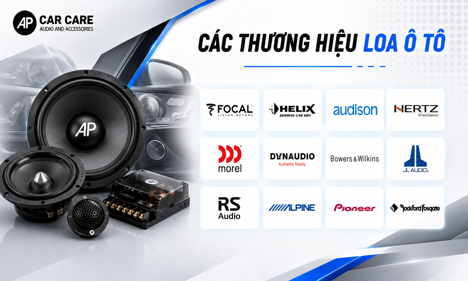 Tổng hợp 15 thương hiệu loa ô tô nổi tiếng có thể bạn chưa biết