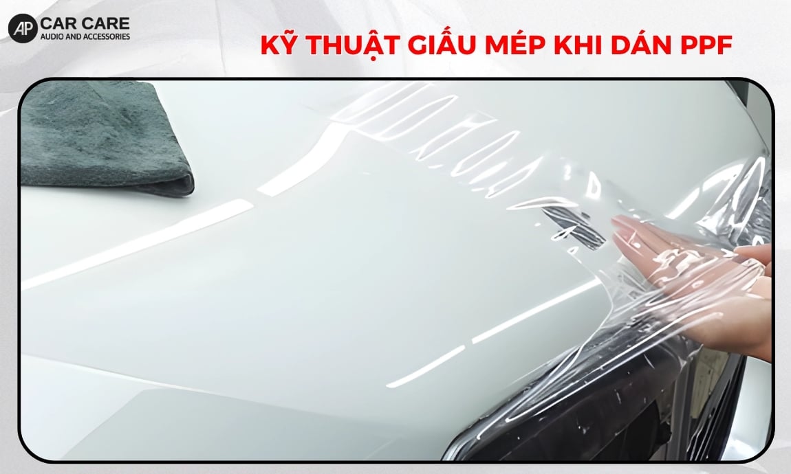 Bí quyết kỹ thuật giấu mép phim PPF đẹp mắt tại các vị trí khe hẹp