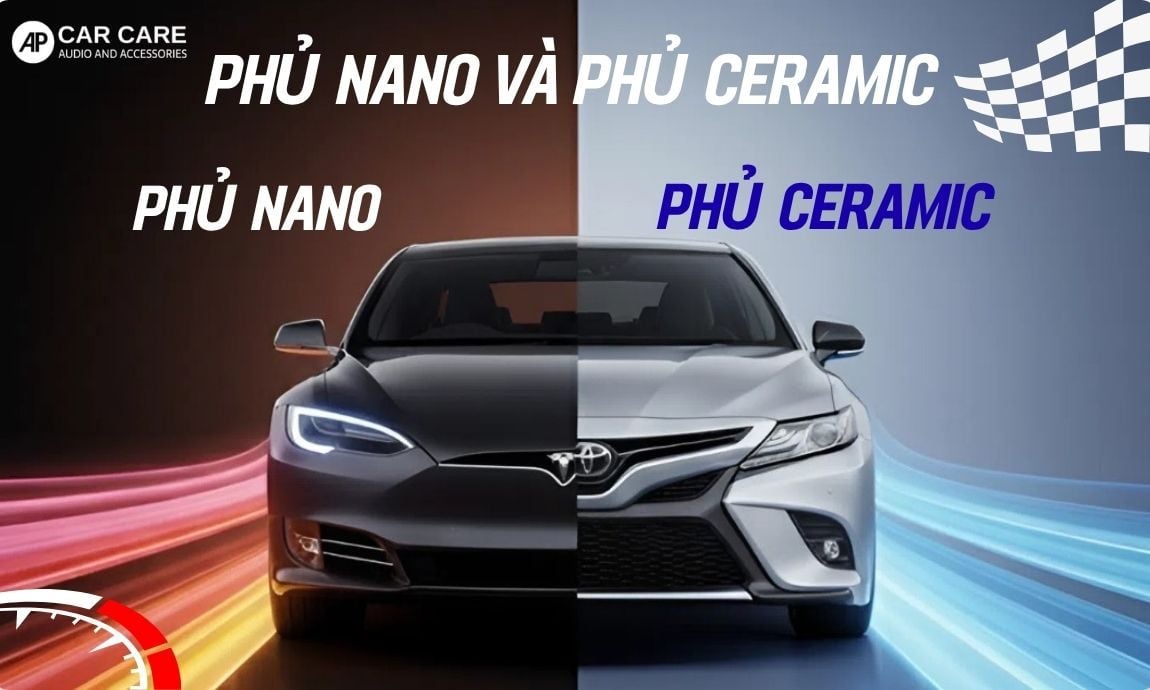 Phủ nano và phủ ceramic? Lựa chọn nào TỐT NHẤT cho xe