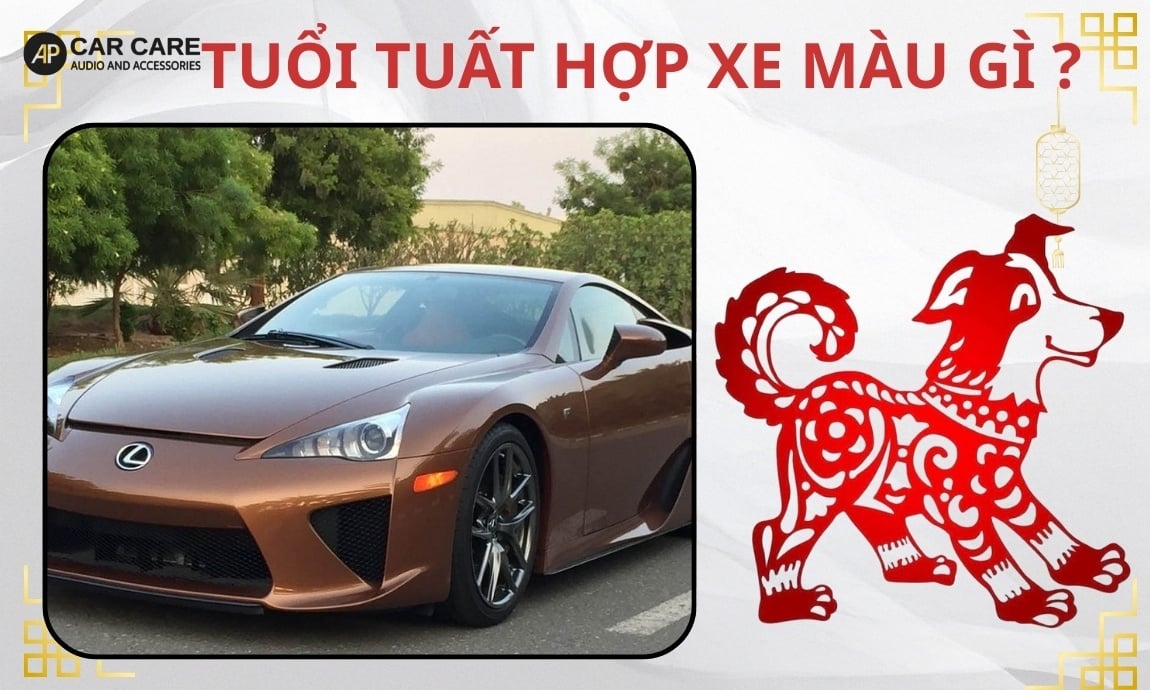Tuổi Tuất hợp xe màu gì để gặp VẬN MAY, bình an và hạnh phúc