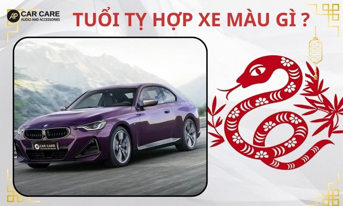 Tuổi Tỵ hợp xe màu gì để thu hút MAY MẮN và tài lộc