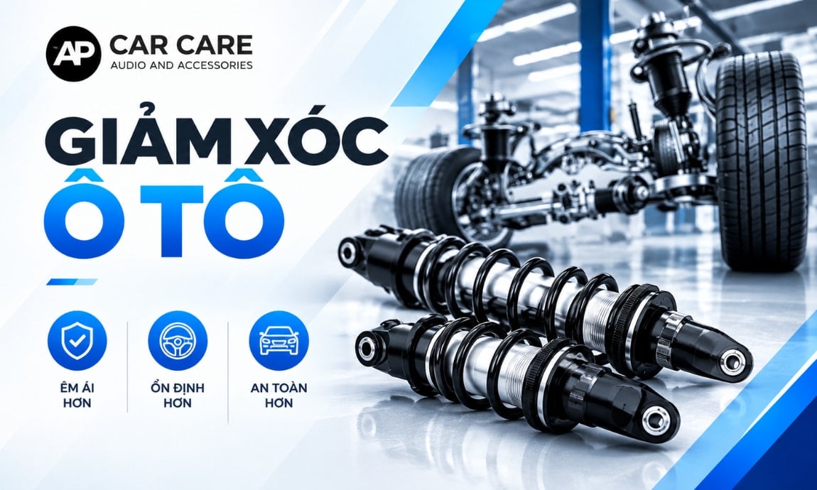 Giảm xóc ô tô - Lắp đặt như ZIN - Không ảnh hưởng đăng kiểm