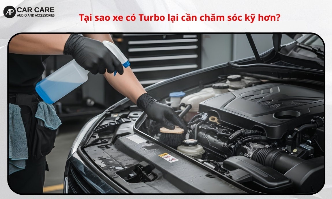 Tại sao xe có Turbo lại cần chăm sóc kỹ hơn?