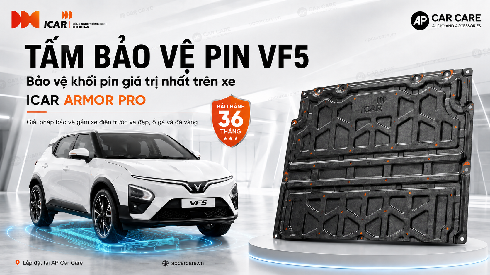 Tấm bảo vệ pin Vf5