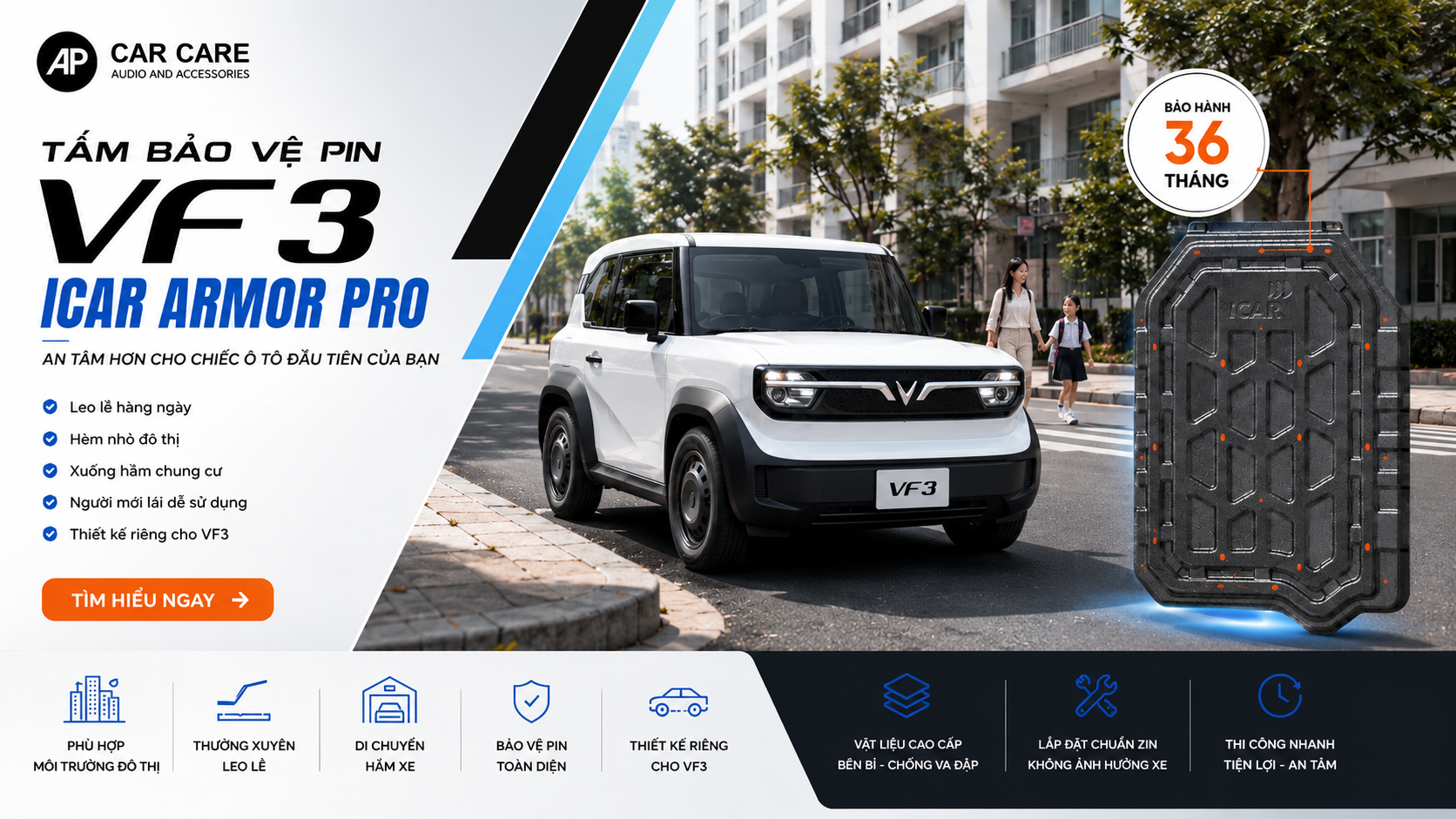 Tấm bảo vệ pin VF3