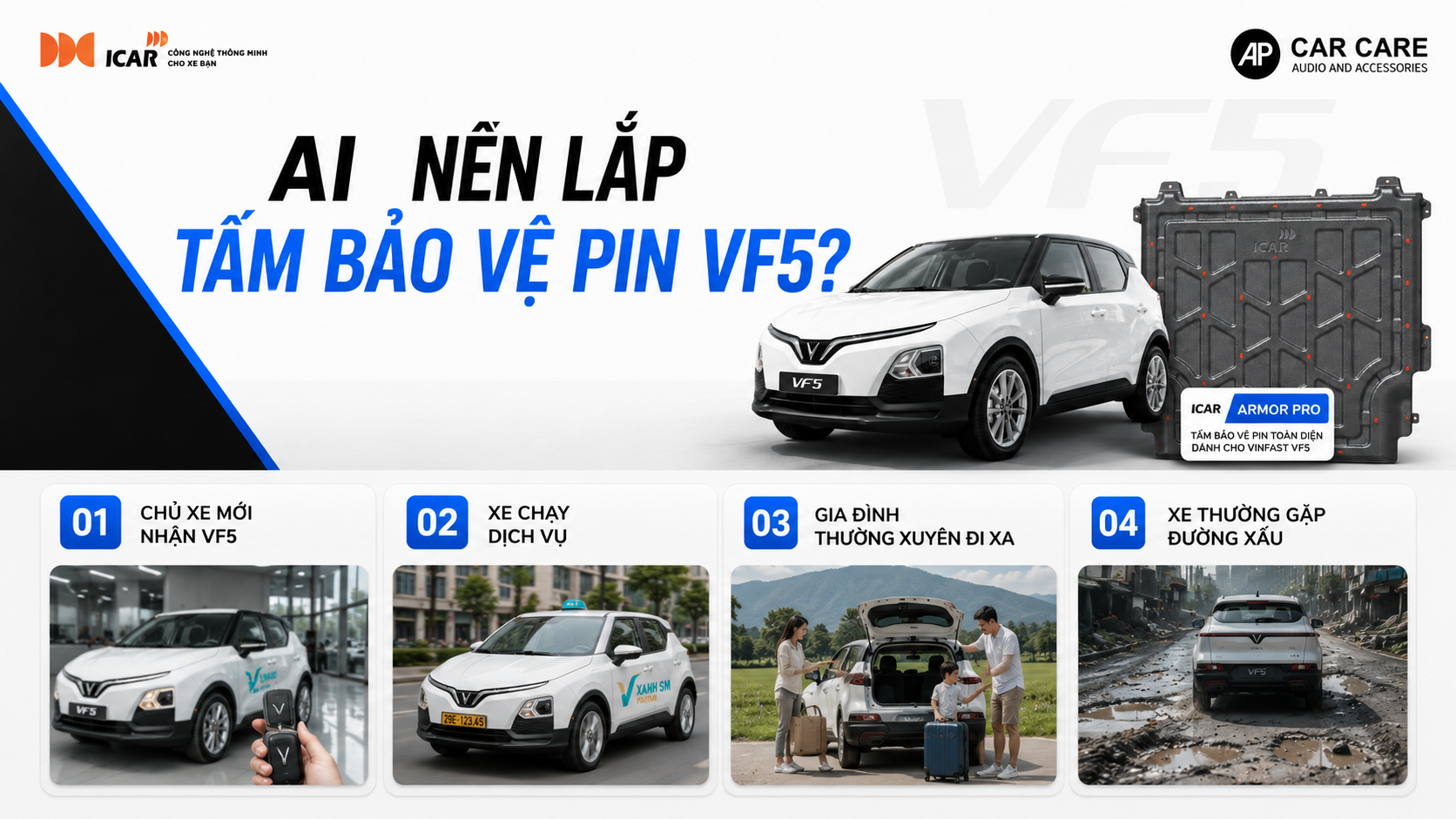 Ai nên lắp tấm bảo vệ pin Vf5