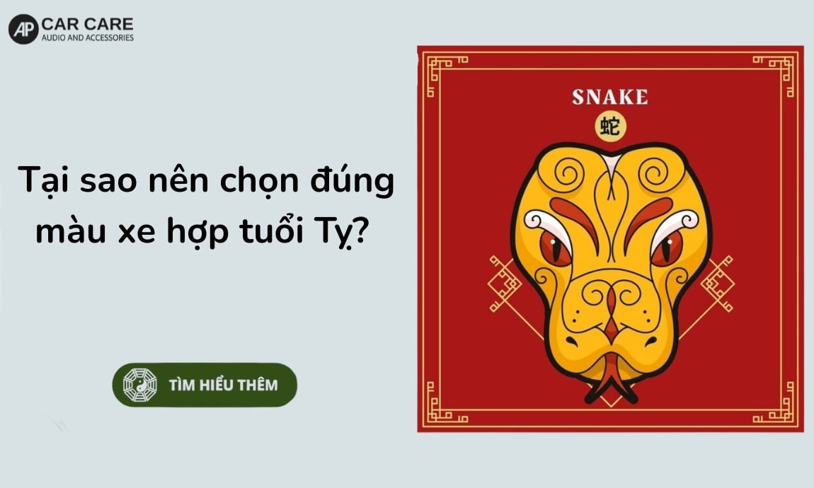 Tại sao nên chọn đúng màu xe hợp tuổi Tỵ