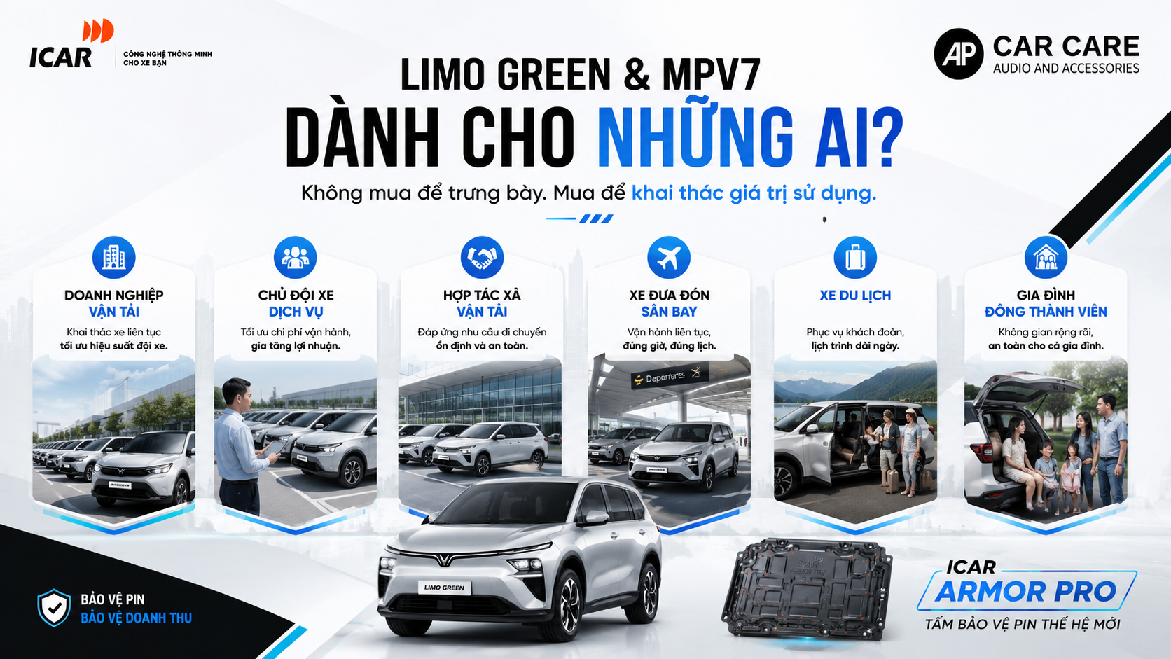 Limo Green MPV7 dành cho những ai