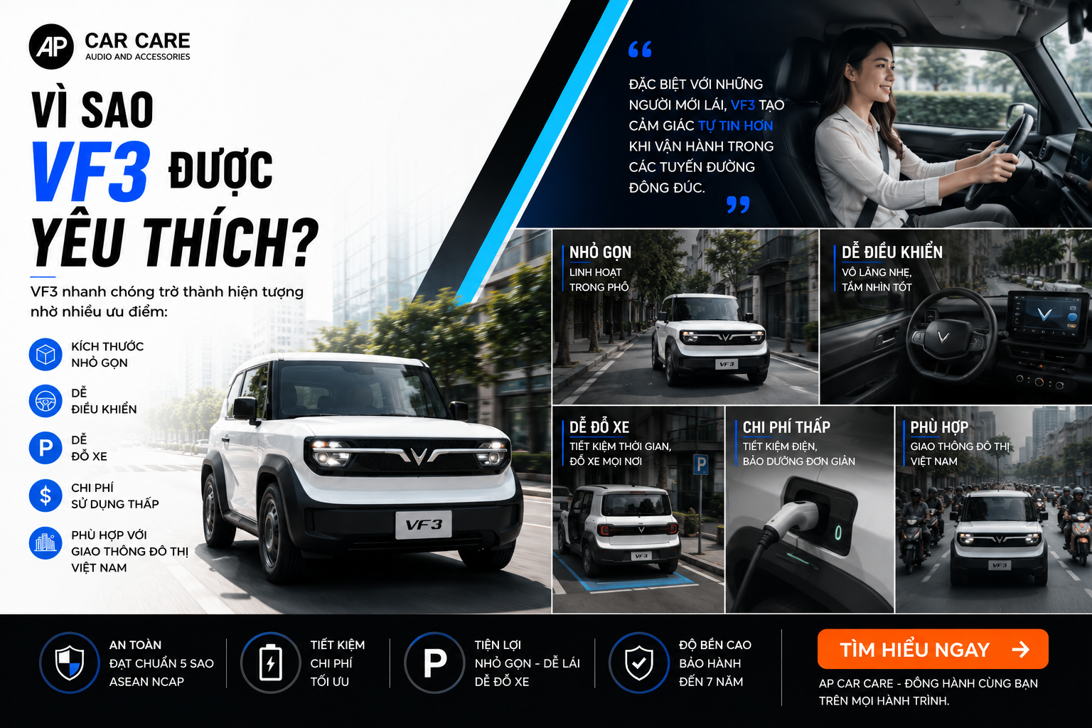 Vì sao Vinfast Vf3 được yêu thích