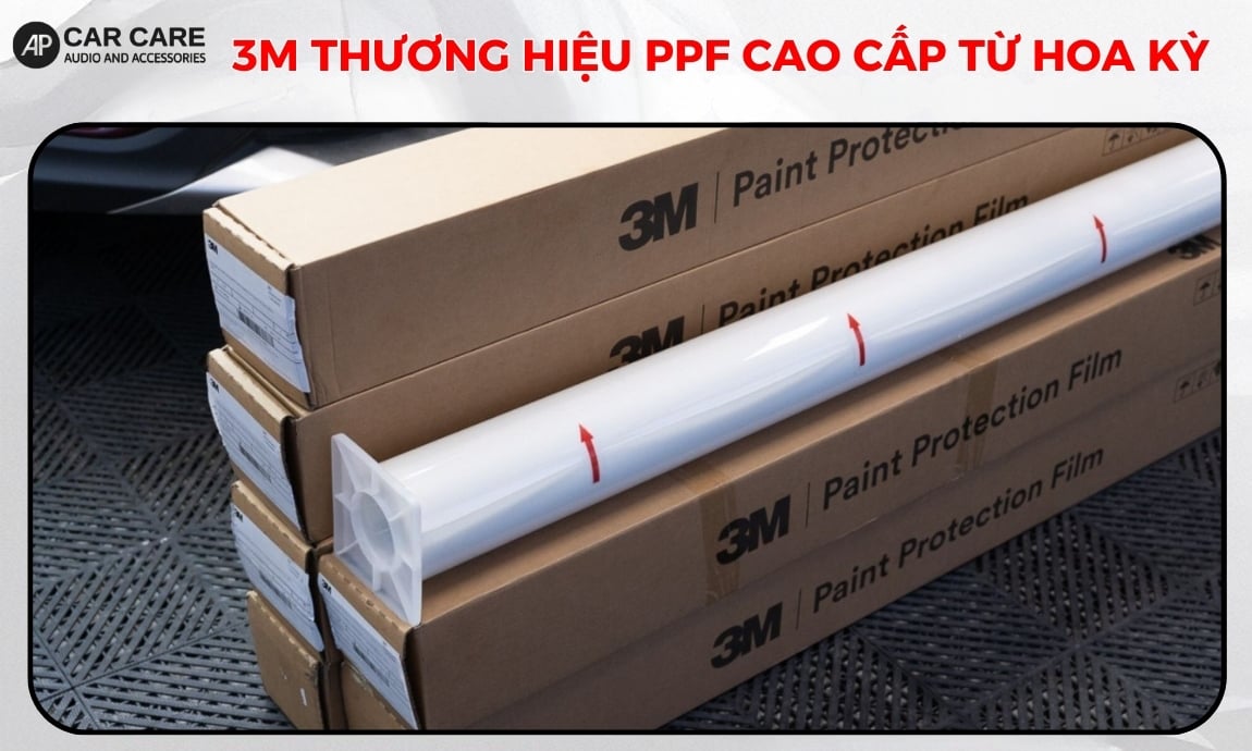 3M top thương hiệu film PPF ô tô tốt nhất