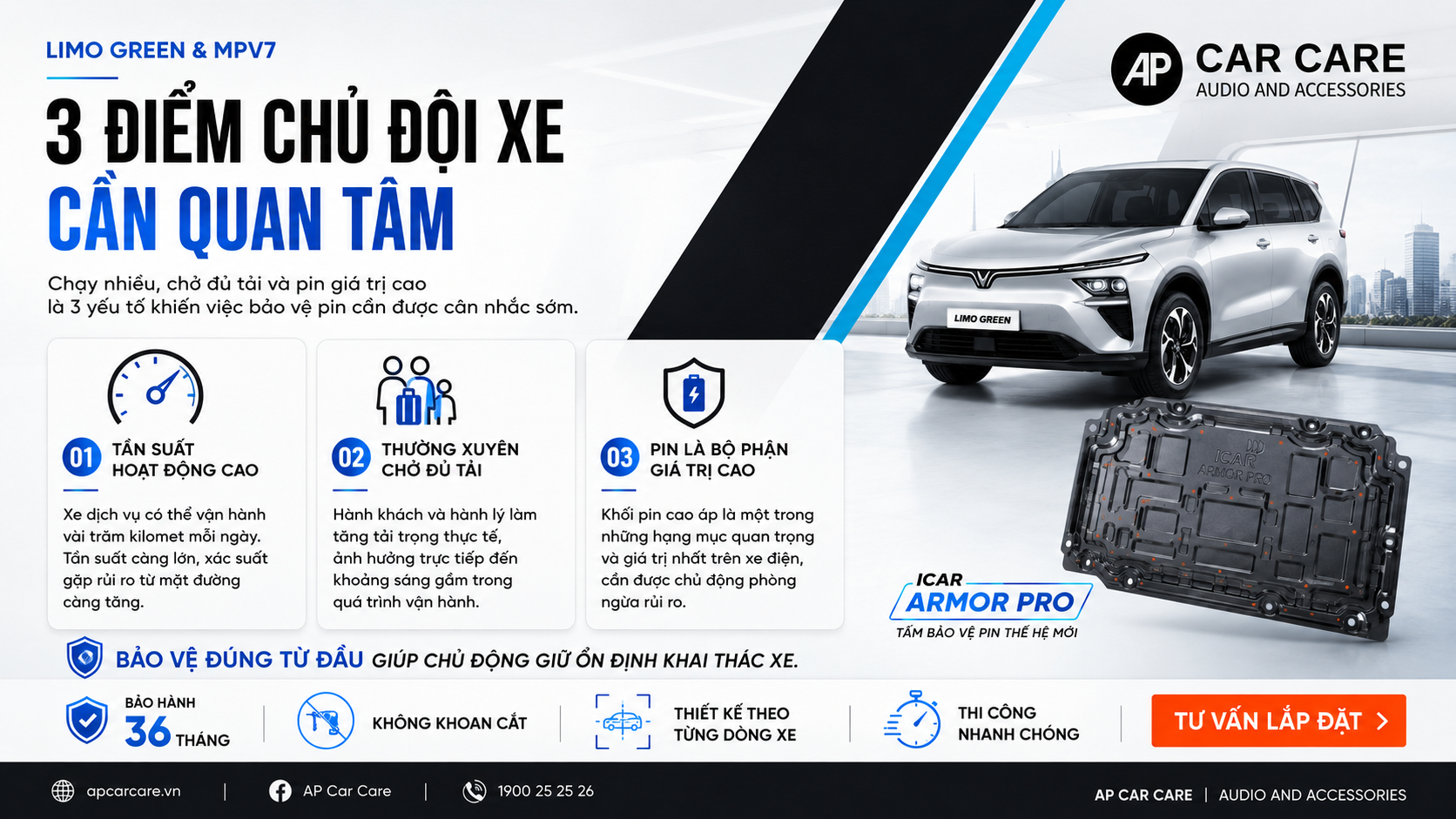 3 điểm chủ đội xe cần quan tâm