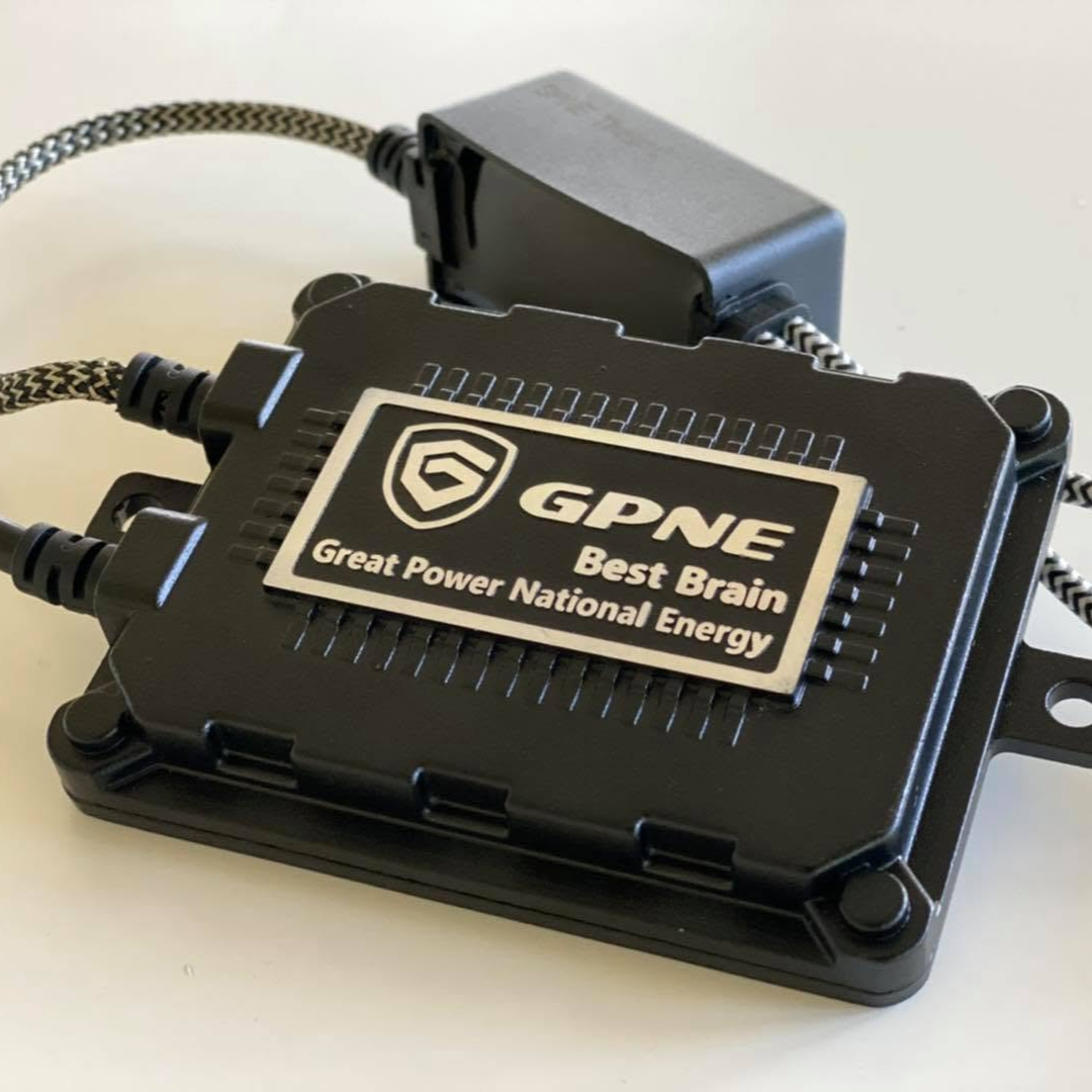 Ballast xenon GPNE E4 Canbus nhãn Best Brain với dây bọc lưới