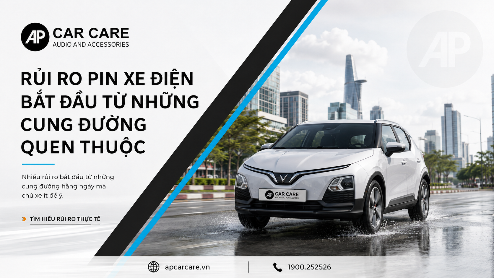 Rủi ro pin xe điện bắt đầu từ những cung đường quen thuộc