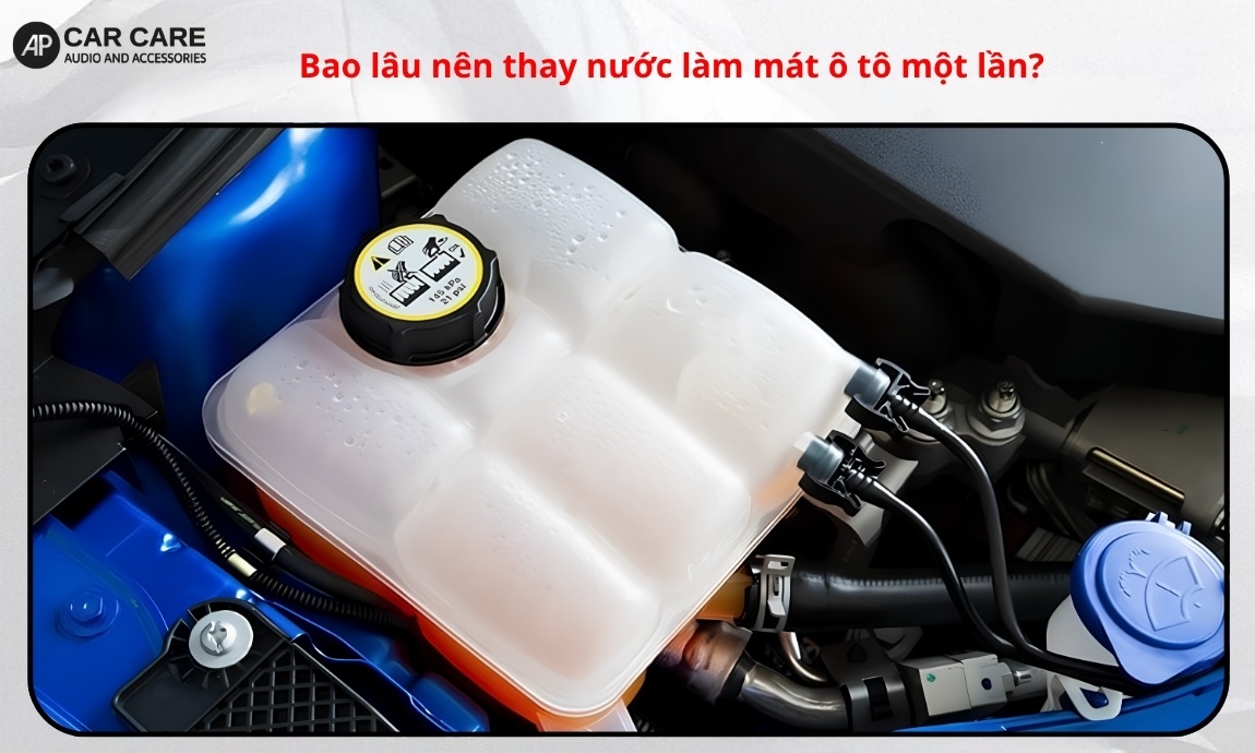 Bao lâu nên thay nước làm mát ô tô một lần?