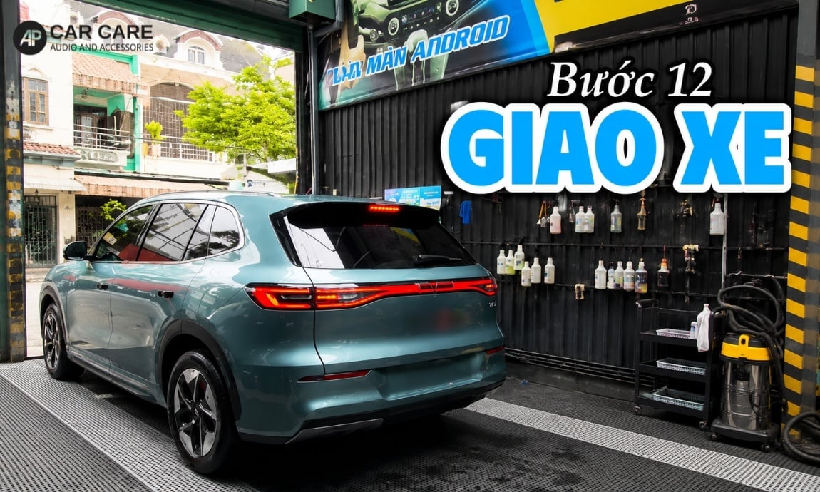 12. Bước 12: Bàn giao và bảo hành xe