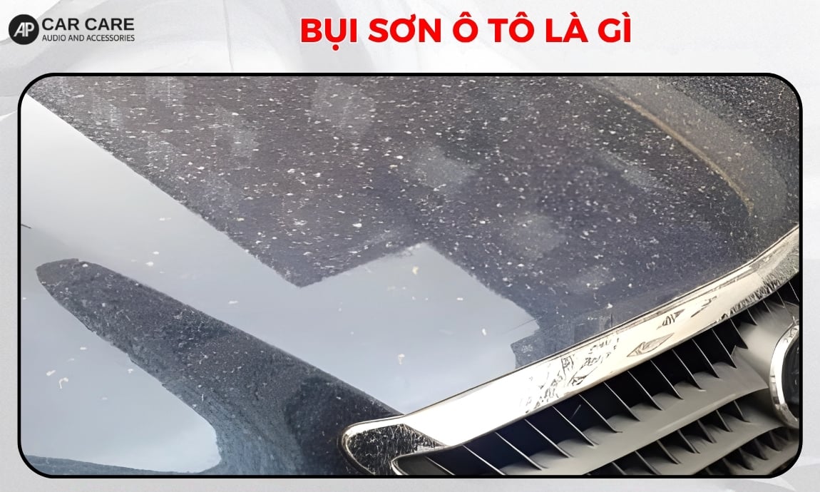 Bụi sơn ô tô là gì