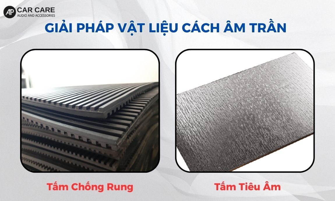 Giải pháp vật liệu cách âm trần chuyên dụng