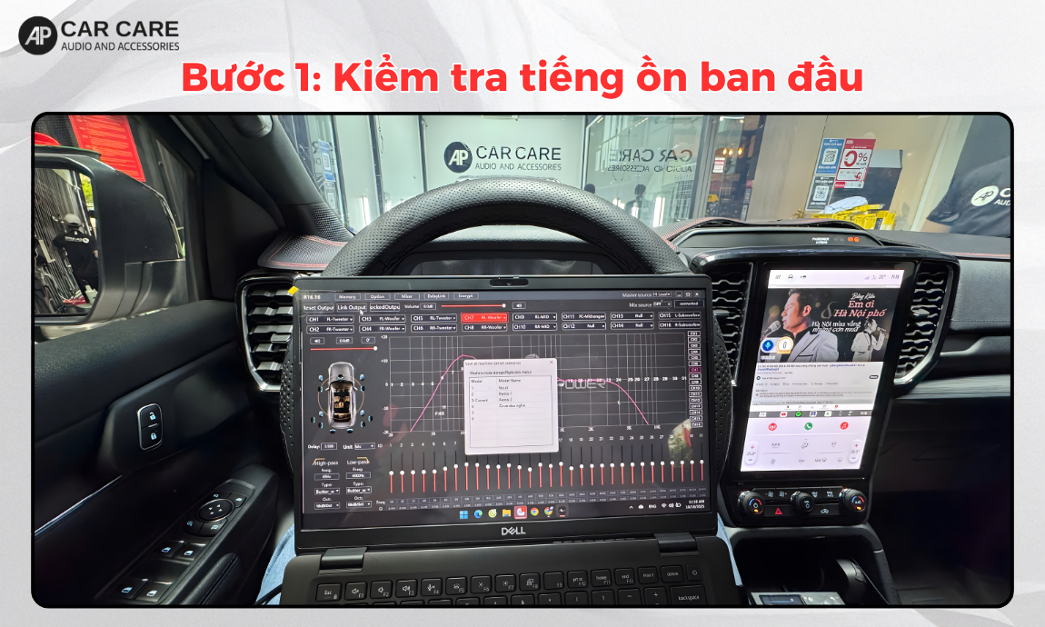 Quy trình dán cách âm 4 cửa ô tô chuyên nghiệp tại AP Car Care