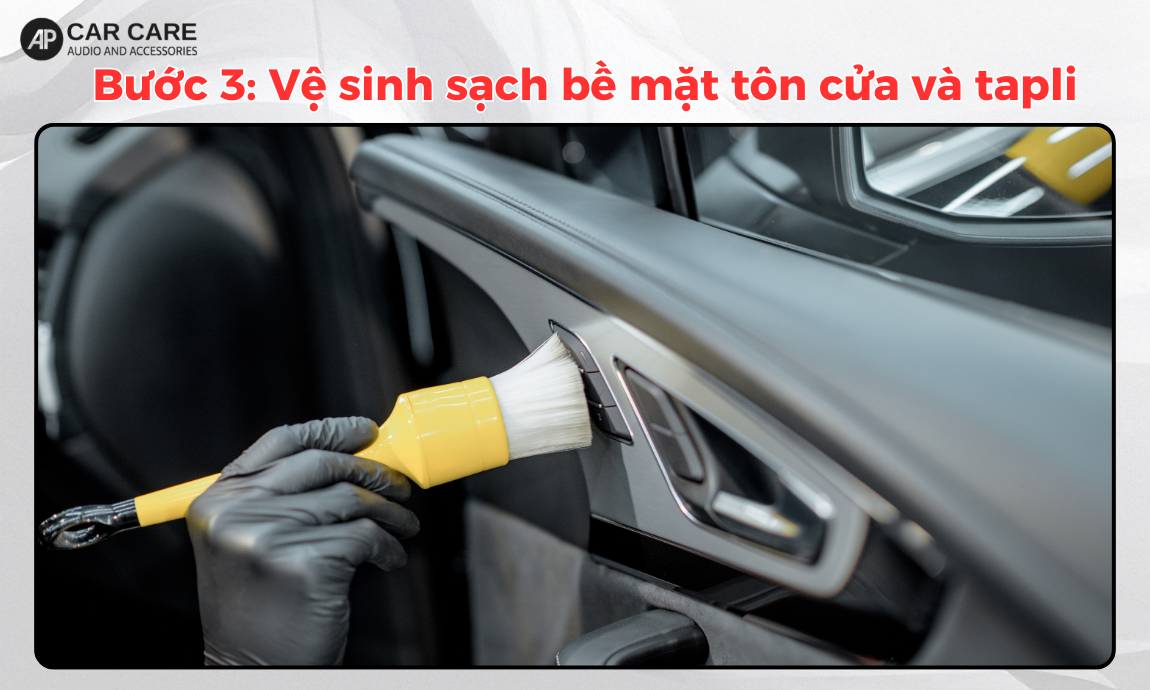 Quy trình dán cách âm 4 cửa xe hơi chuyên nghiệp tại AP Car Care