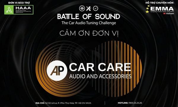 AP CAR CARE tài trợ Battle OF Sound 2026