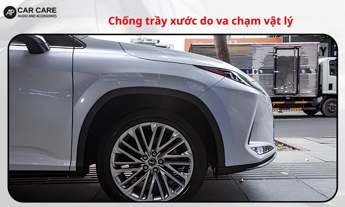 Chống trầy xước do va chạm vật lý