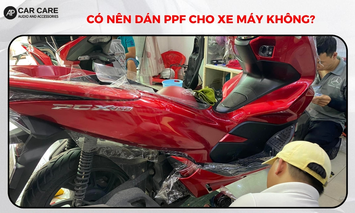Có nên dán PPF cho xe máy không?
