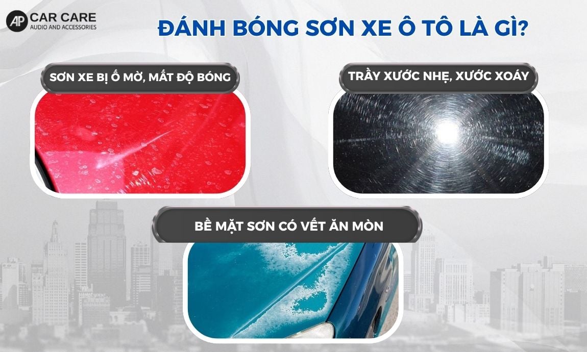 Đánh bóng sơn xe ô tô là gì?