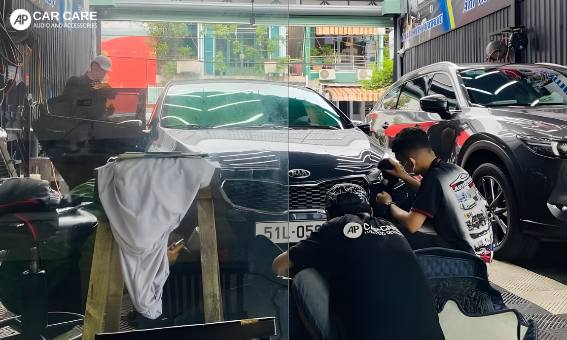 Những vị trí cần dán PPF cho xe ô tô bằng phim 3M