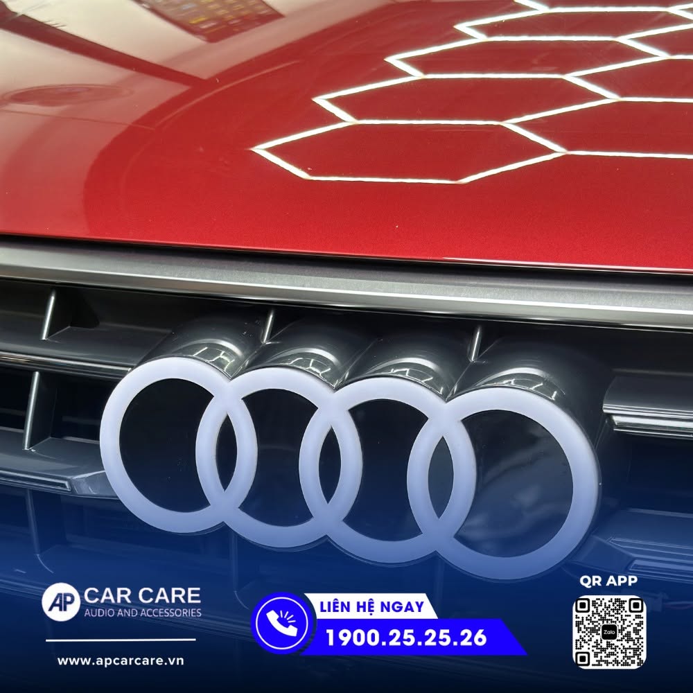 Hình thực tế dán PPF xe Audi AP Car Care TPHCM