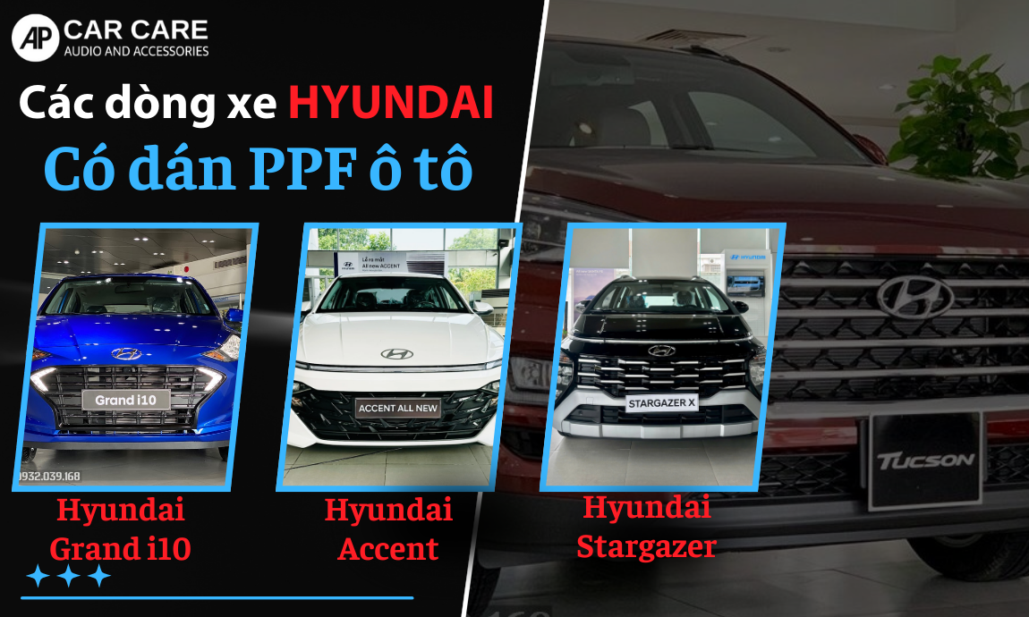 Nên phủ PPF cho các dòng xe Hyundai để bảo vệ sơn