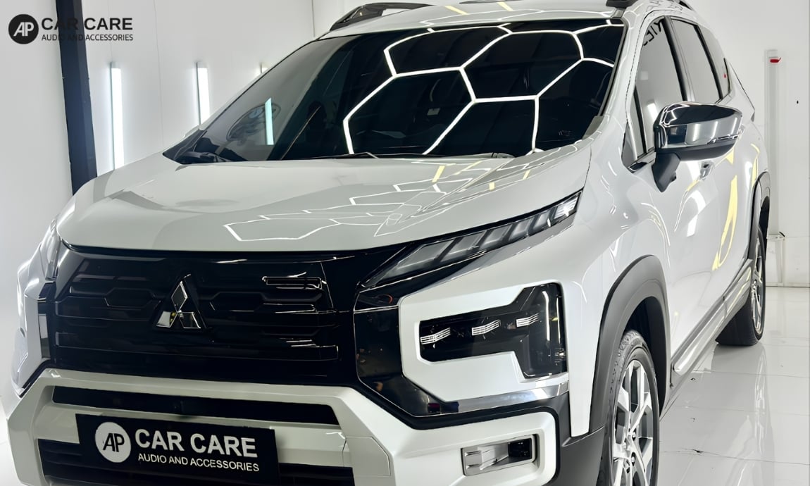 Hình ảnh dán PPF ô tô&nbsp;Mitsubishi thực tế tại AP Car Care