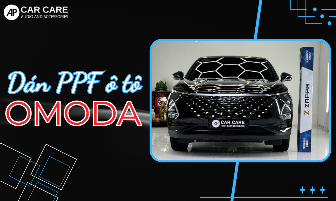 Chổ dán PPF ô tô Omoda chuyên nghiệp và bền đẹp