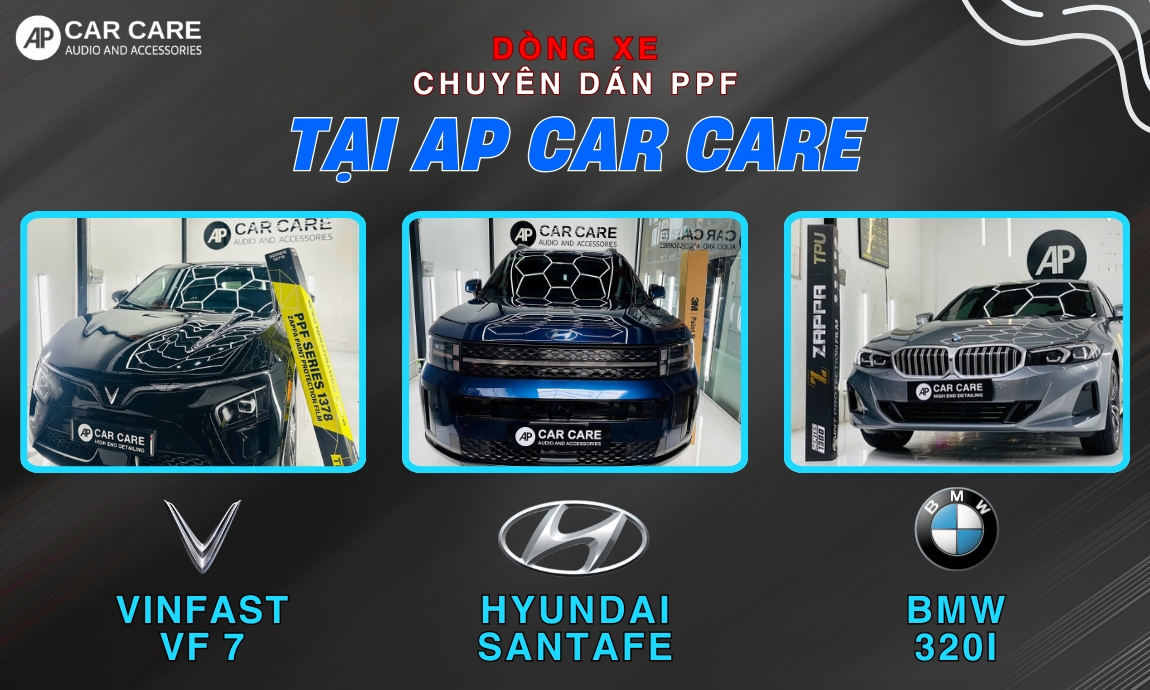 các dòng xe nên dán ppf ô tô