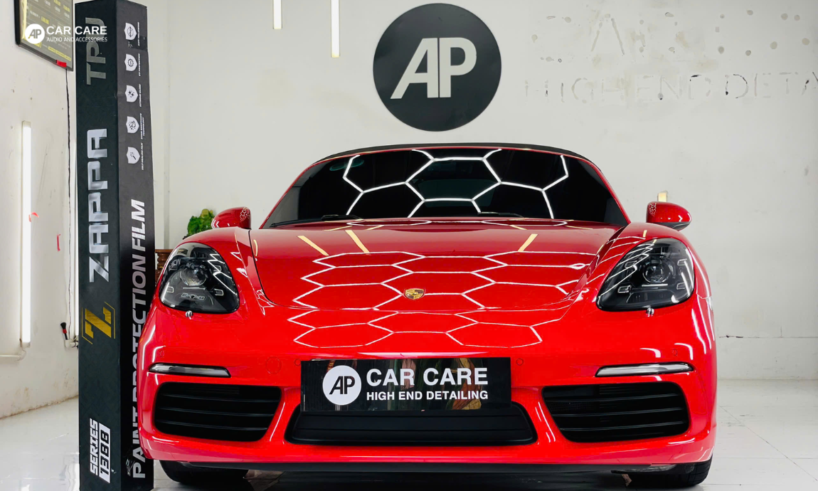 Dán PPF xe ô tô Porsche 718