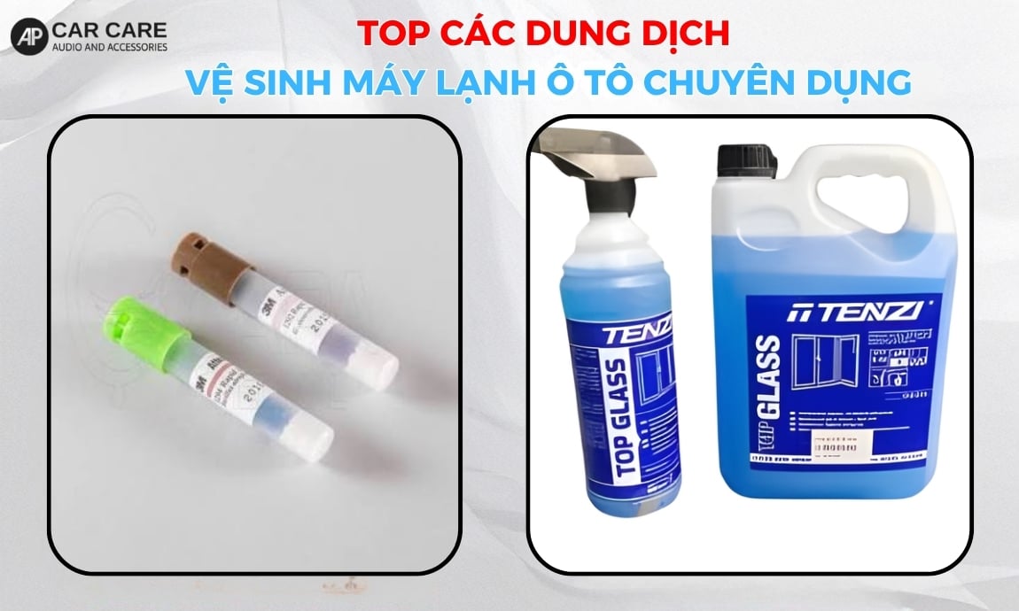 Đánh giá các dung dịch vệ sinh máy lạnh ô tô chuyên dụng