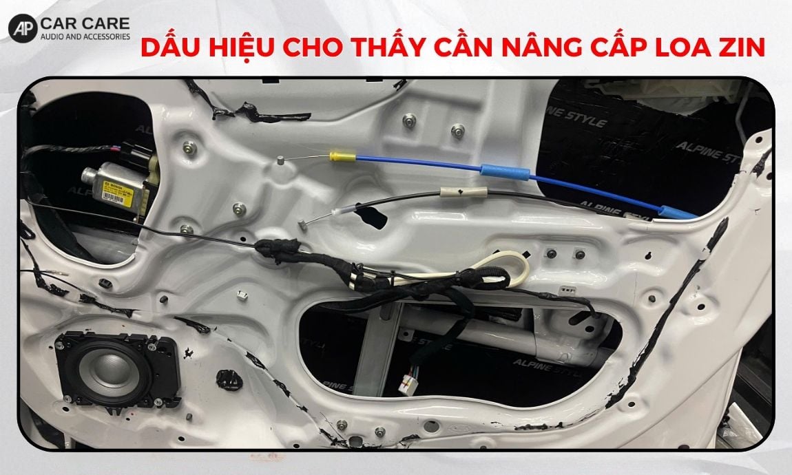 Dấu hiệu kỹ thuật cho thấy hệ thống loa zin cần nâng cấp