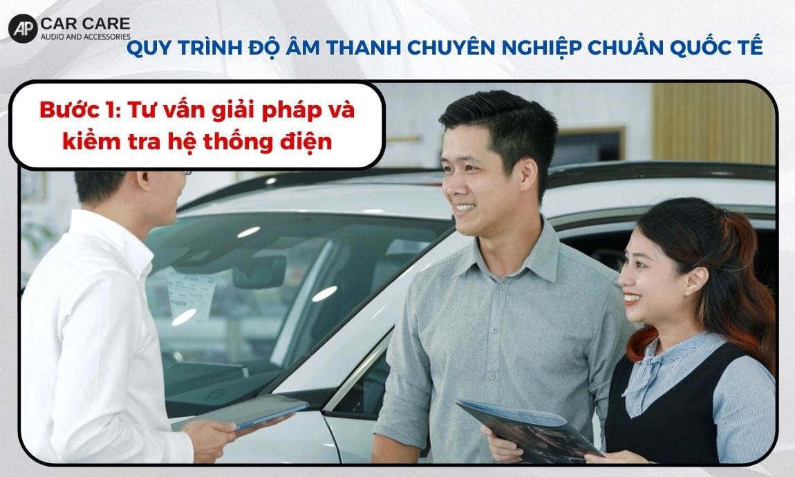 Bước 1: Tư vấn giải pháp và kiểm tra hệ thống điện