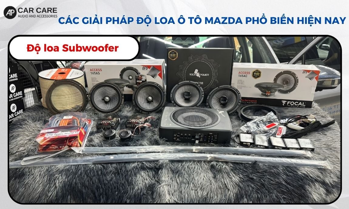 Độ loa Sub ô tô