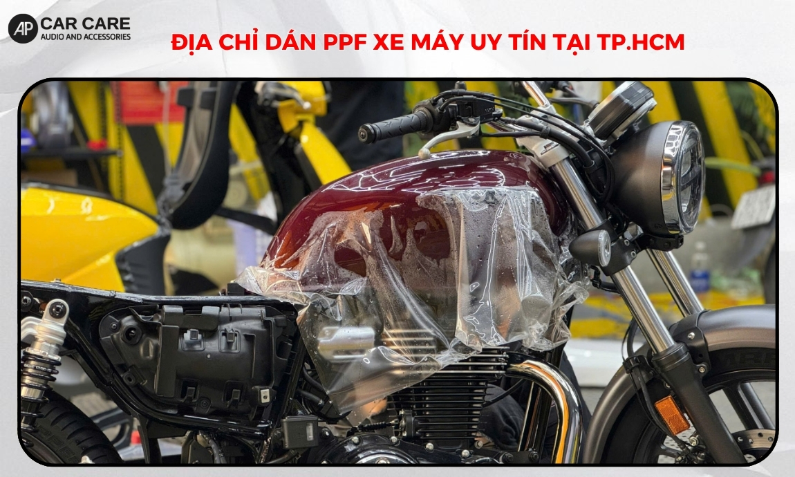 Địa chỉ dán PPF xe máy uy tín tại TP.HCM
