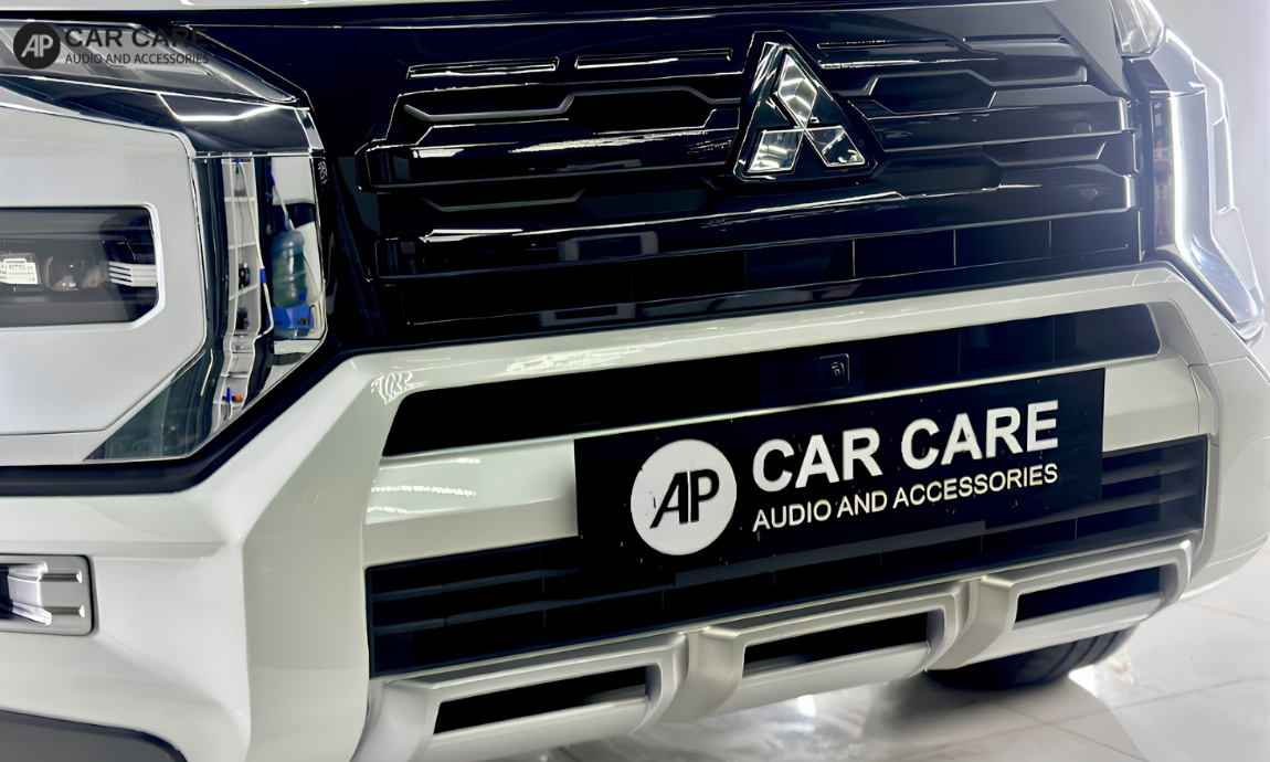 Hình ảnh dán PPF ô tô&nbsp;Mitsubishi thực tế