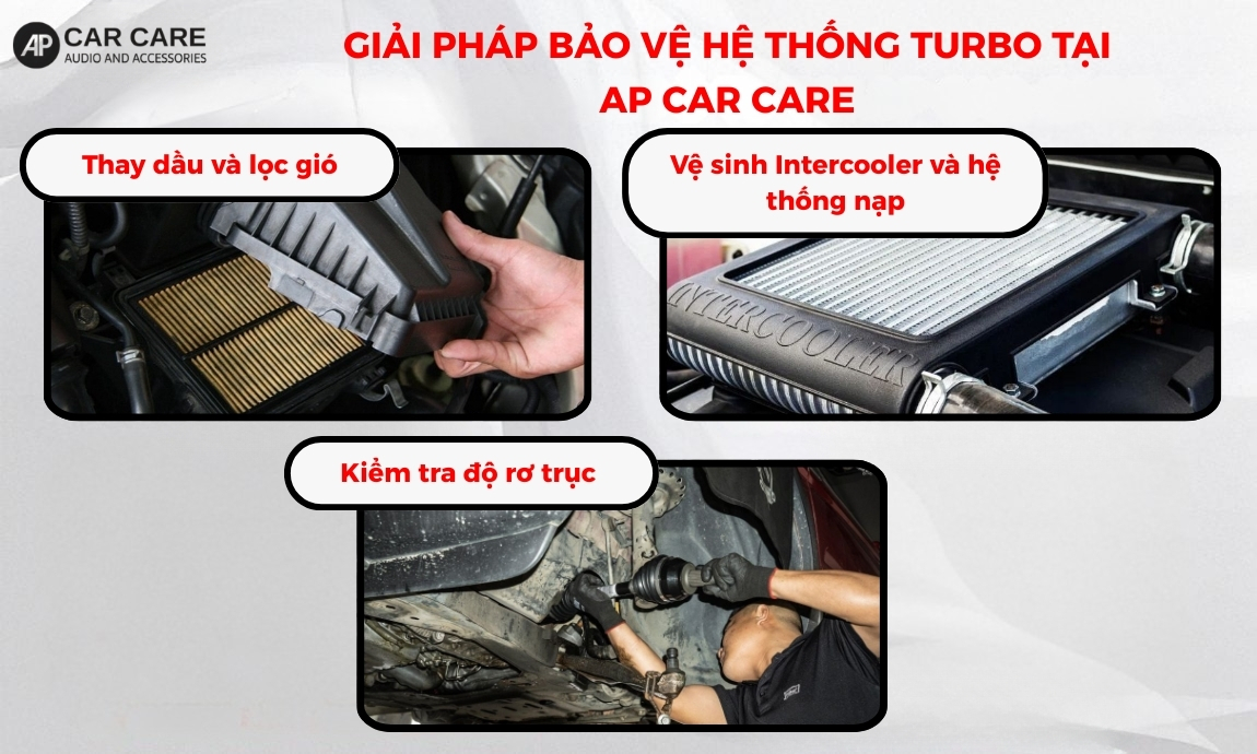 Giải pháp bảo vệ hệ thống turbo tại AP Car Care
