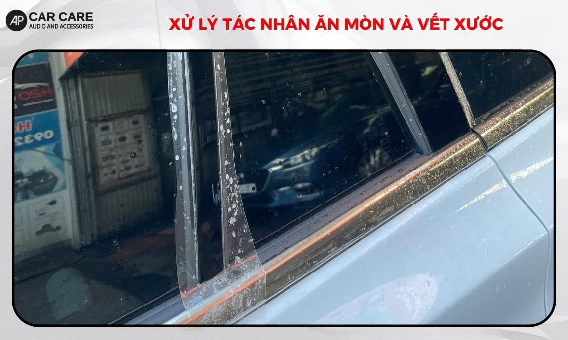 Cách xử lý nhanh tác nhân ăn mòn và vết xước trên màng phim