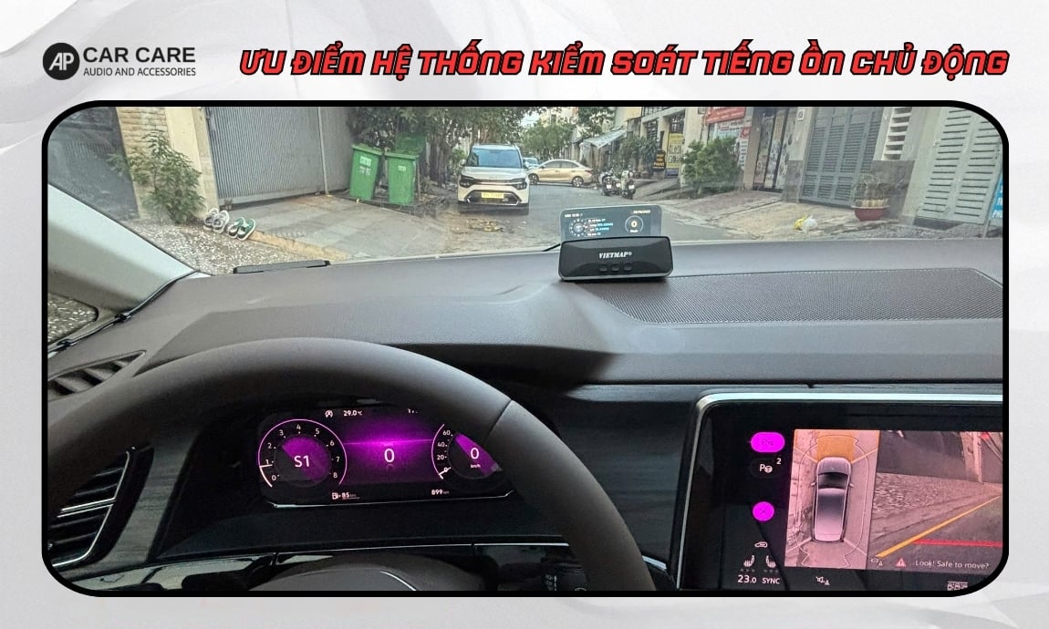 Ưu điểm hệ thống kiểm soát tiếng ồn chủ động