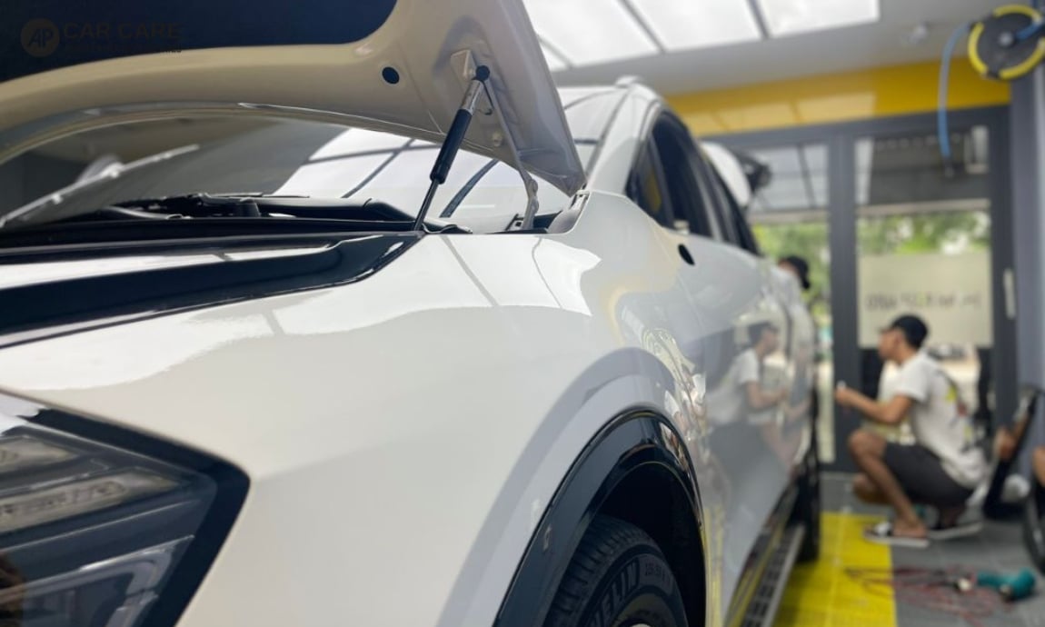 Hình ảnh thực tế dán PPF cho xe Suzuki tại AP Car Care 2026