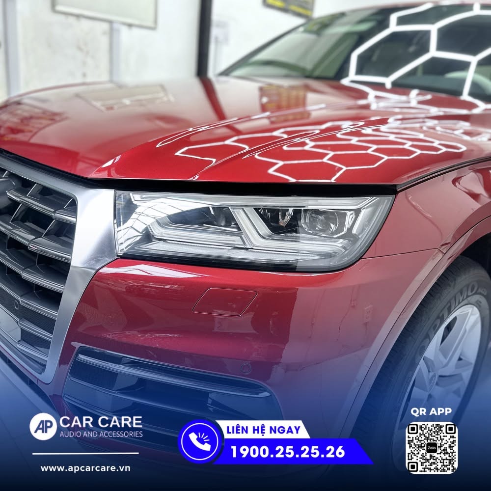 Hình thực tế dán PPF xe Audi AP Car Care 2026