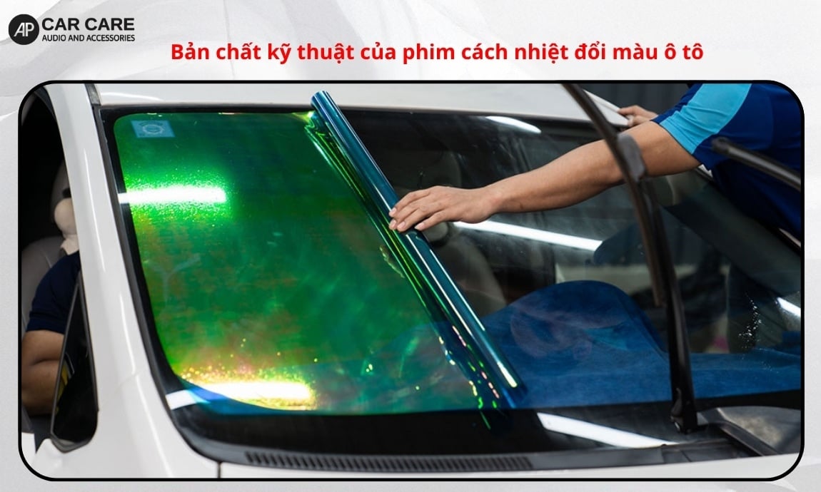 Bản chất kỹ thuật của phim cách nhiệt đổi màu ô tô