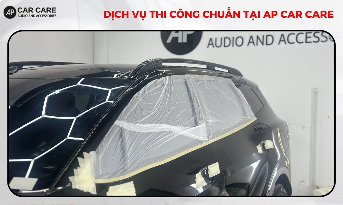 Trải nghiệm dịch vụ thi công chuẩn hệ thống tại AP Car Care
