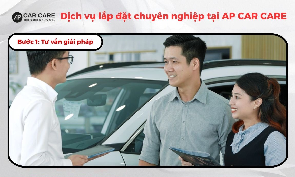 Bước 1 là tư vấn giải pháp