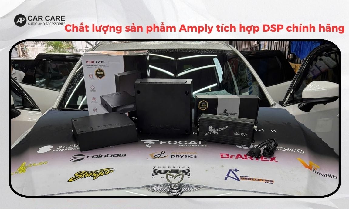 Chất lượng sản phẩm Amply tích hợp DSP chính hãng